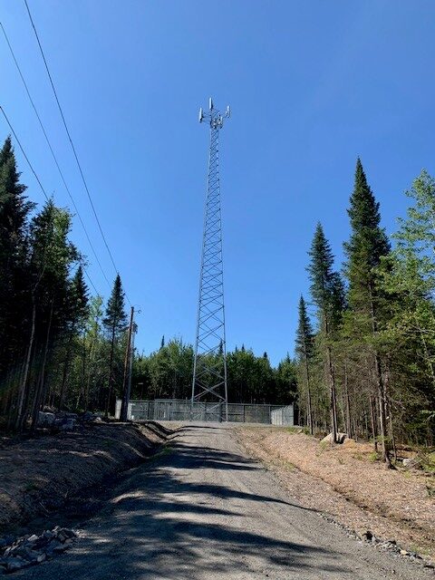 Standard wireless tower and compound in Vermont’s Northeast Kingdom.